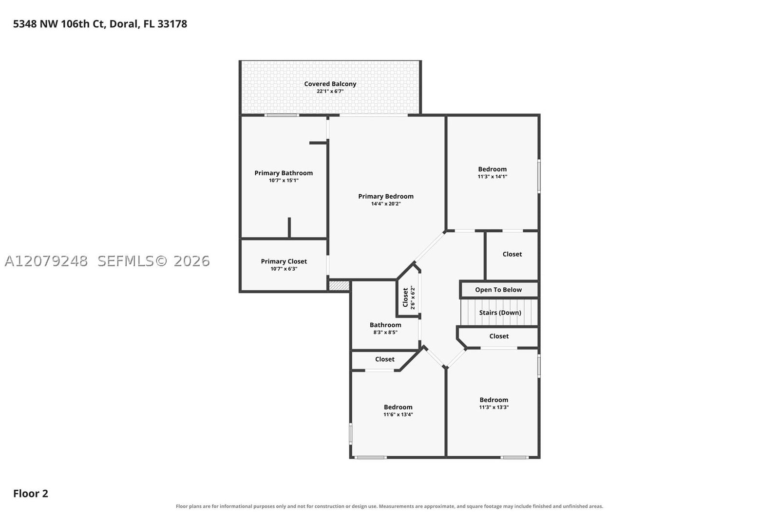 Real estate property located at 5348 106th Ct, Miami-dade, Doral Sands, Doral, FL