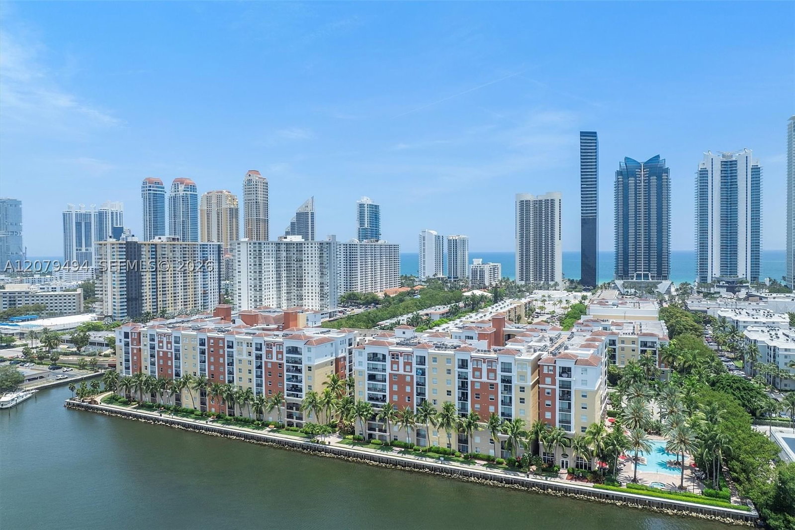 Real estate property located at 17150 Bay Rd #2619, Miami-dade, Porto Bellagio Condo, Sunny Isles Beach, FL