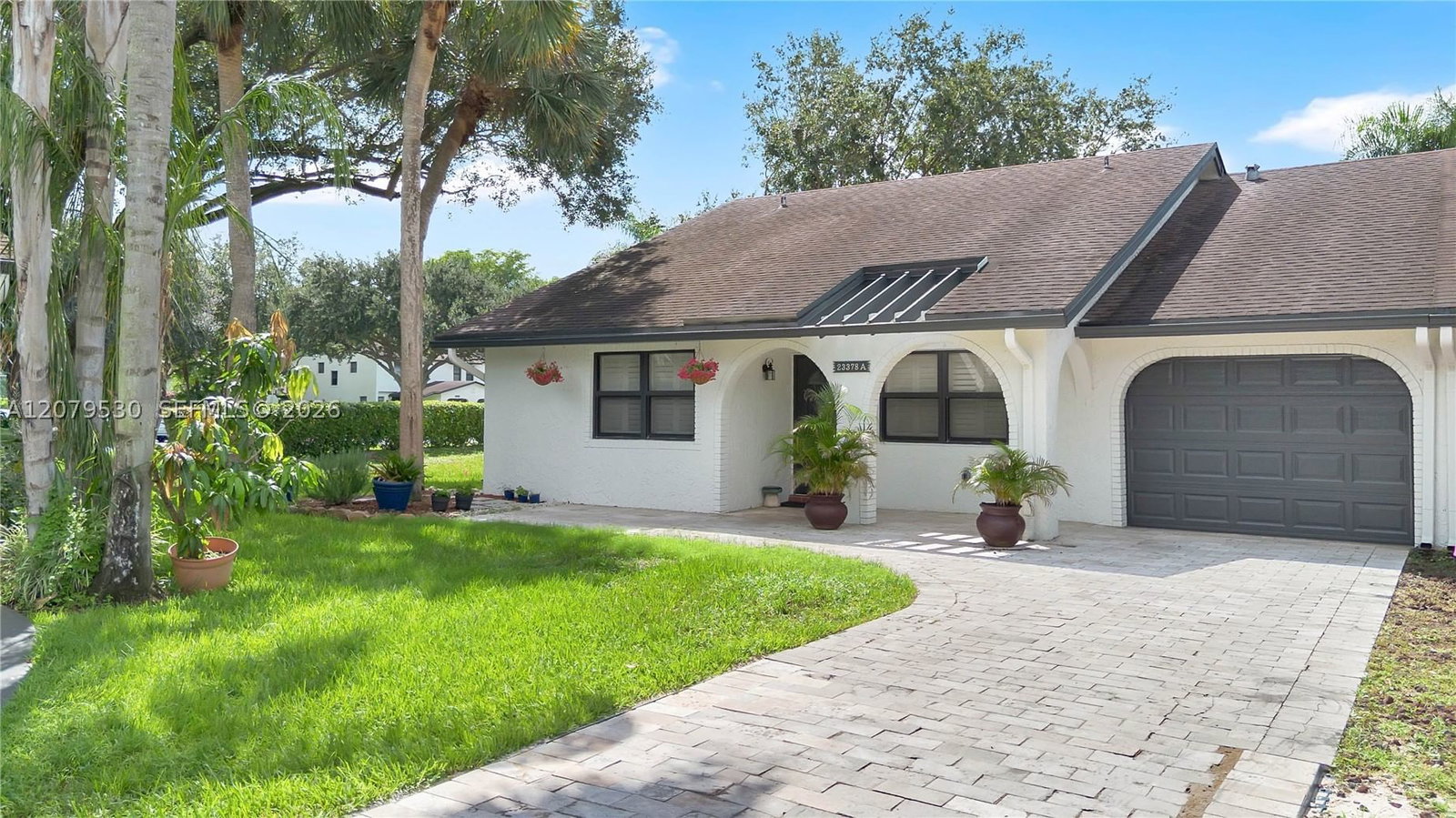 Real estate property located at 23378 55th Ave unit A, Palm Beach, Sandalfoot Cove Sec 10, Boca Raton, FL