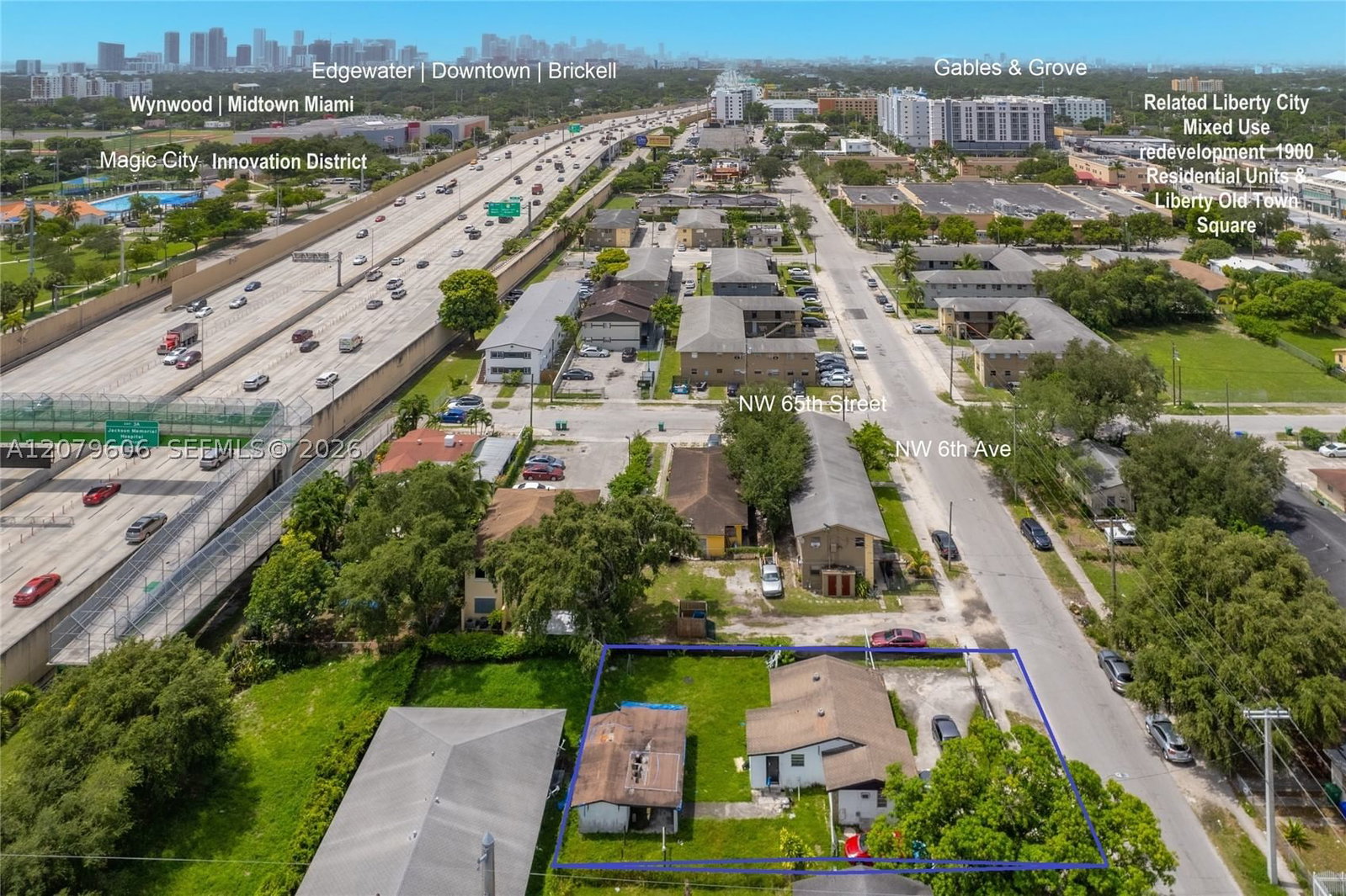 Real estate property located at 6535 6th Ave, Miami-dade, Forest Park, Miami, FL