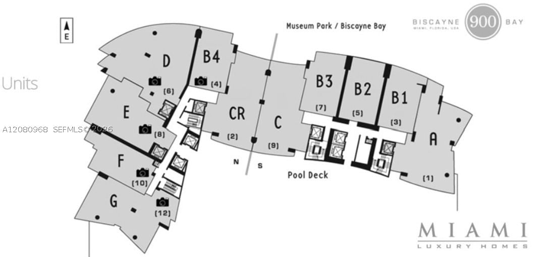 Real estate property located at 900 Biscayne Blvd #2112, Miami-dade, 900 Biscayne Bay Condo, Miami, FL