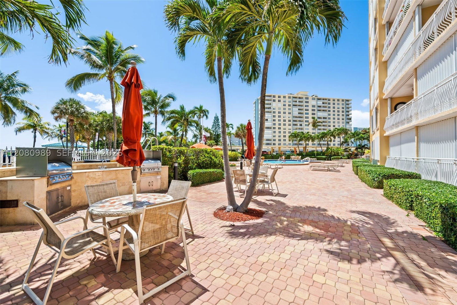 Real estate property located at 328 Ocean Blvd #104, Broward, Bermuda House Condominium, Pompano Beach, FL