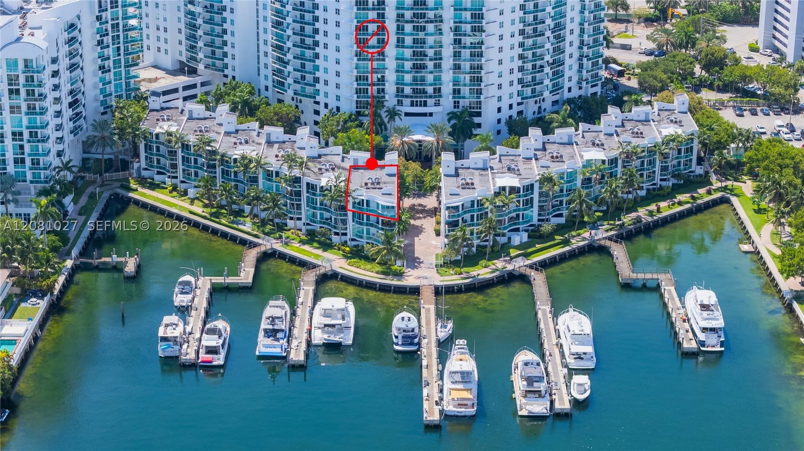 Real estate property located at 7918 Harbor Island Drive #307, Miami-dade, 360 Condo, North Bay Village, FL