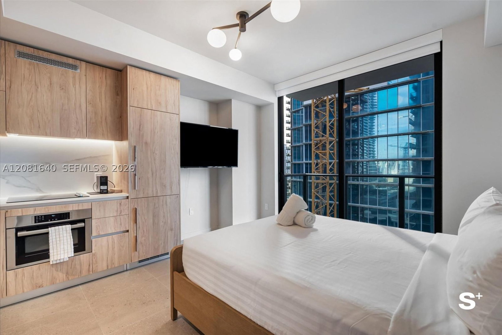 Real estate property located at 11 6th St #2206, Miami-dade, The Crosby, Miami, FL