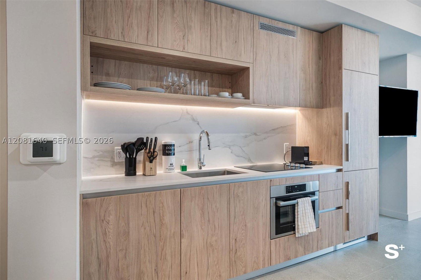 Real estate property located at 11 6th St #2206, Miami-dade, The Crosby, Miami, FL