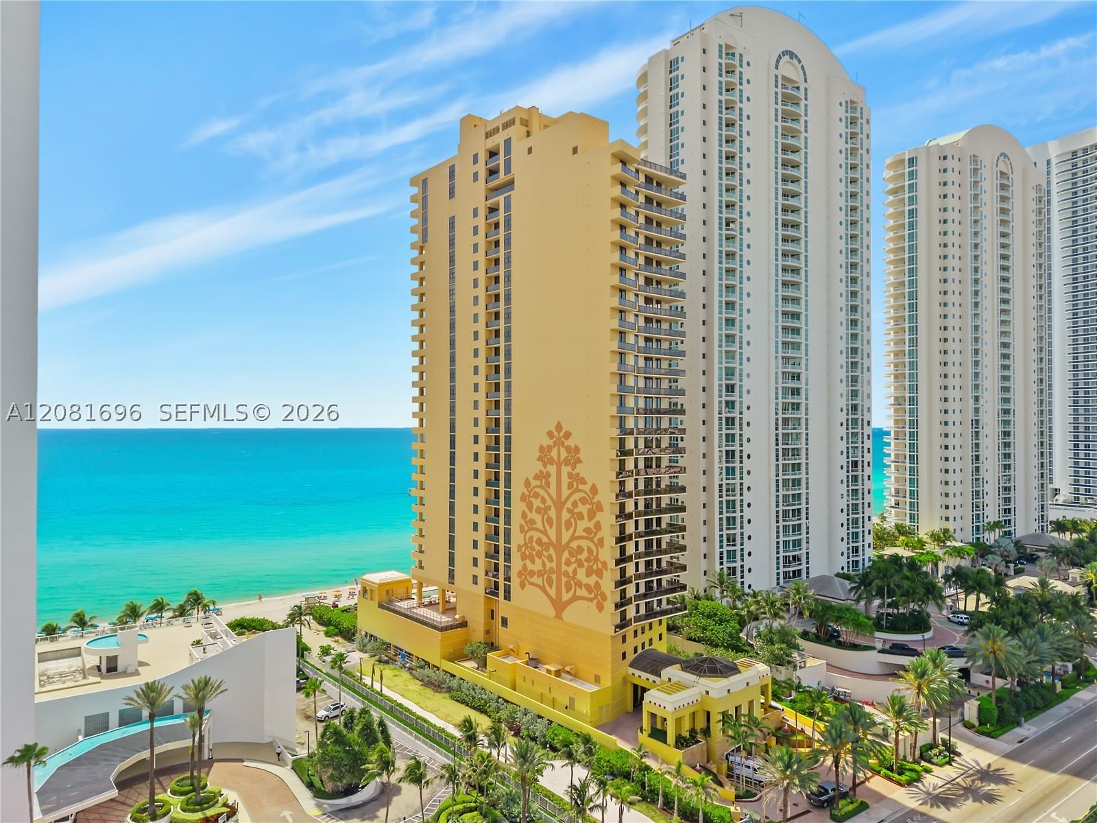 Real estate property located at 16275 Collins Ave #2101, Miami-dade, Sayan Condo, Sunny Isles Beach, FL