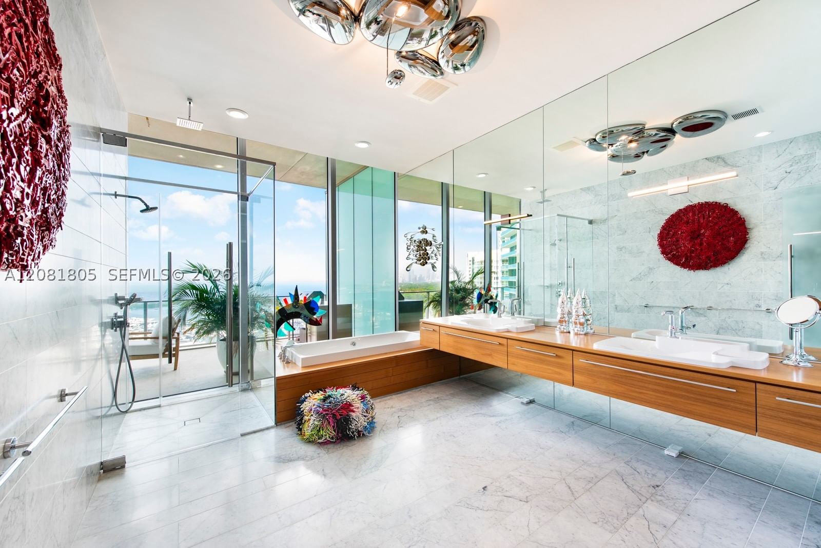 Real estate property located at 2675 Bayshore Dr #1601S, Miami-dade, Grove At Grand Bay, Coconut Grove, FL