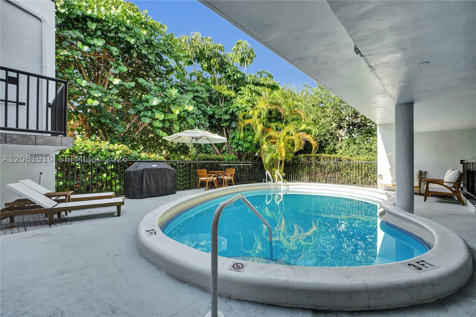 Real estate property located at 195 Sunrise Dr #7, Miami-dade, Indies Condo, Key Biscayne, FL