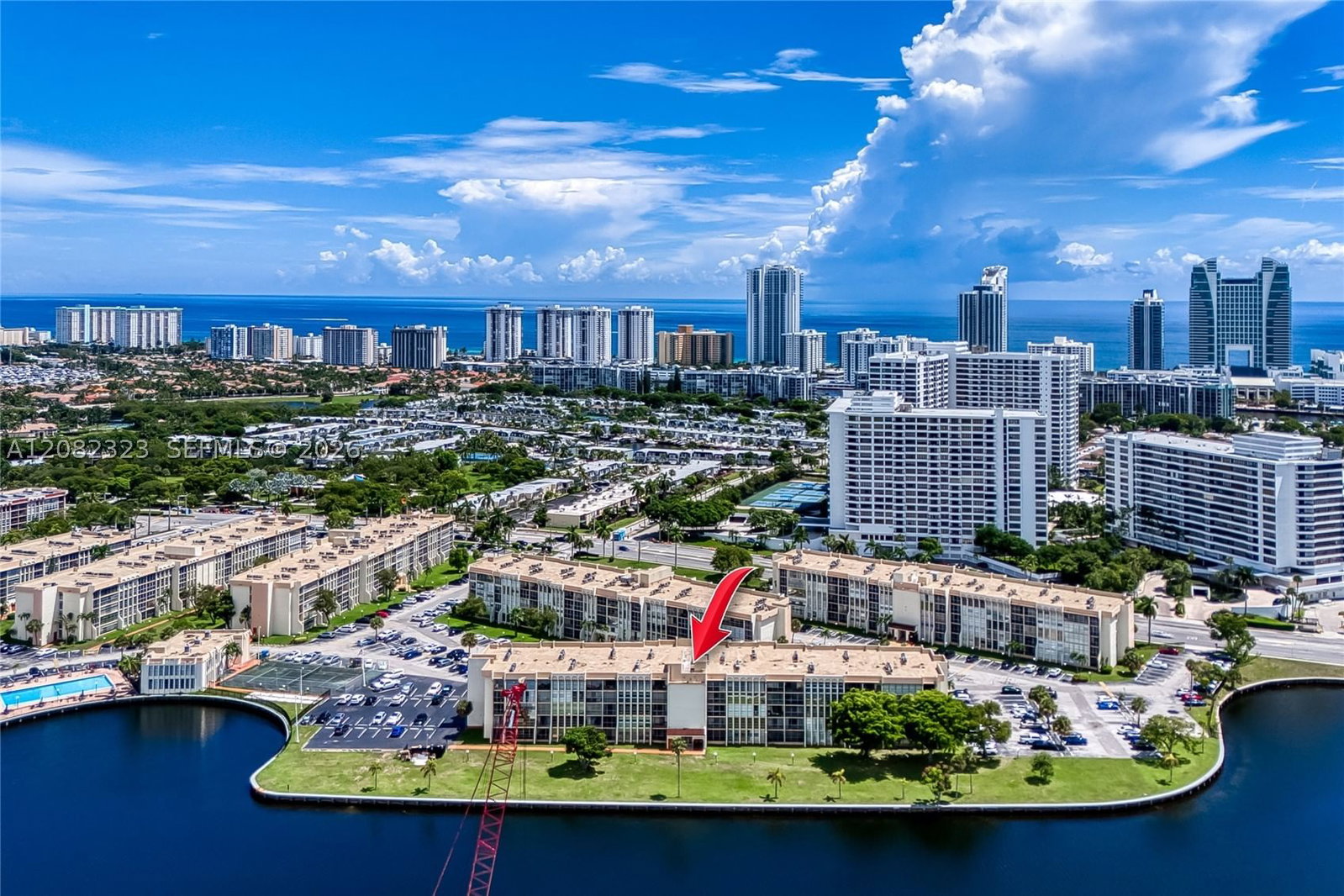 Real estate property located at 601 Three Islands Blvd #304, Broward, Desoto Park Condo, Hallandale Beach, FL