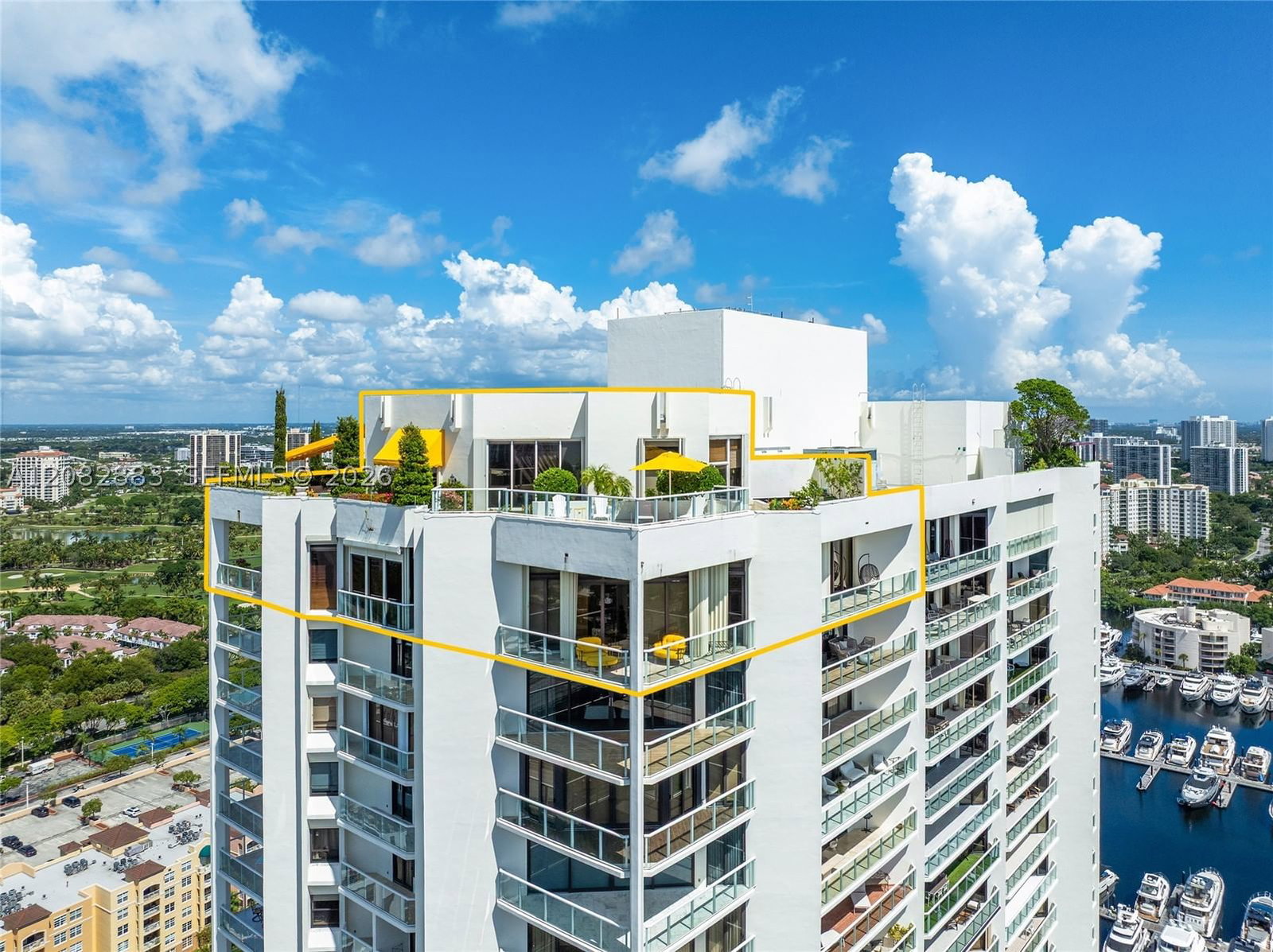 Real estate property located at 19500 Turnberry Way TOW-DE, Miami-dade, Marina Tower Condo, Aventura, FL