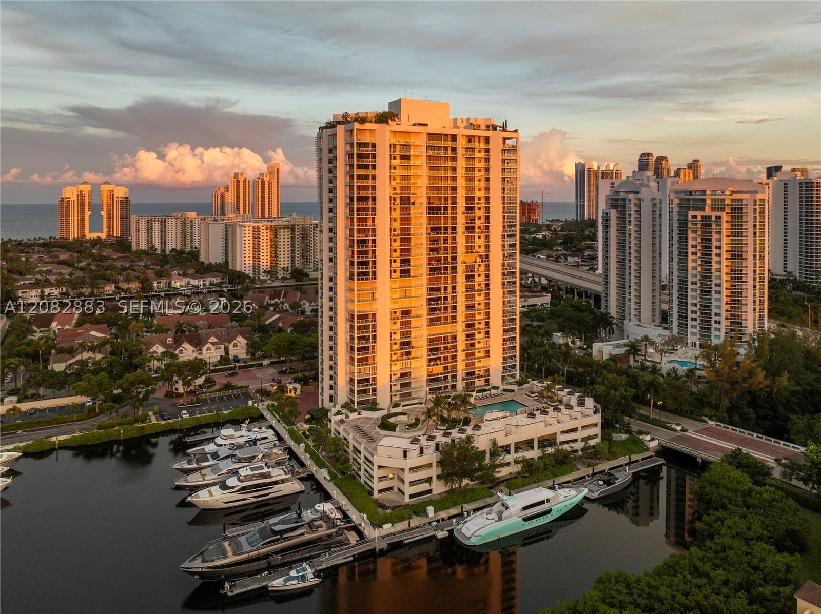 Real estate property located at 19500 Turnberry Way TOW-DE, Miami-dade, Marina Tower Condo, Aventura, FL