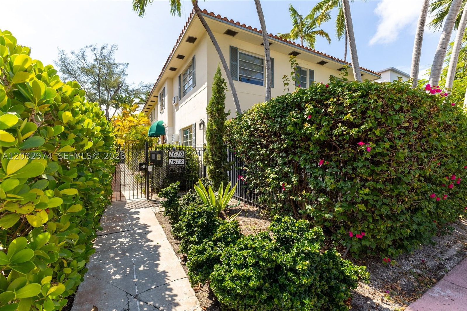 Real estate property located at 1610 Michigan Ave #5, Miami-dade, Lincoln Road Villas South, Miami Beach, FL