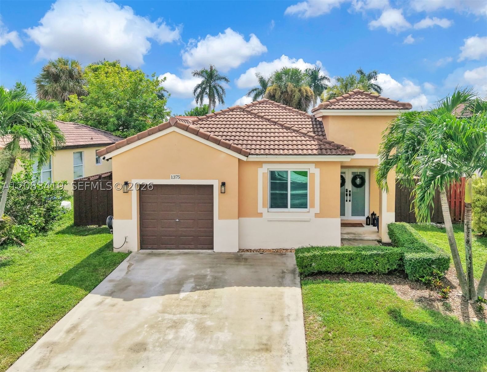 Real estate property located at 1375 105th Ave, Broward, Genesis At The Landings, Pembroke Pines, FL
