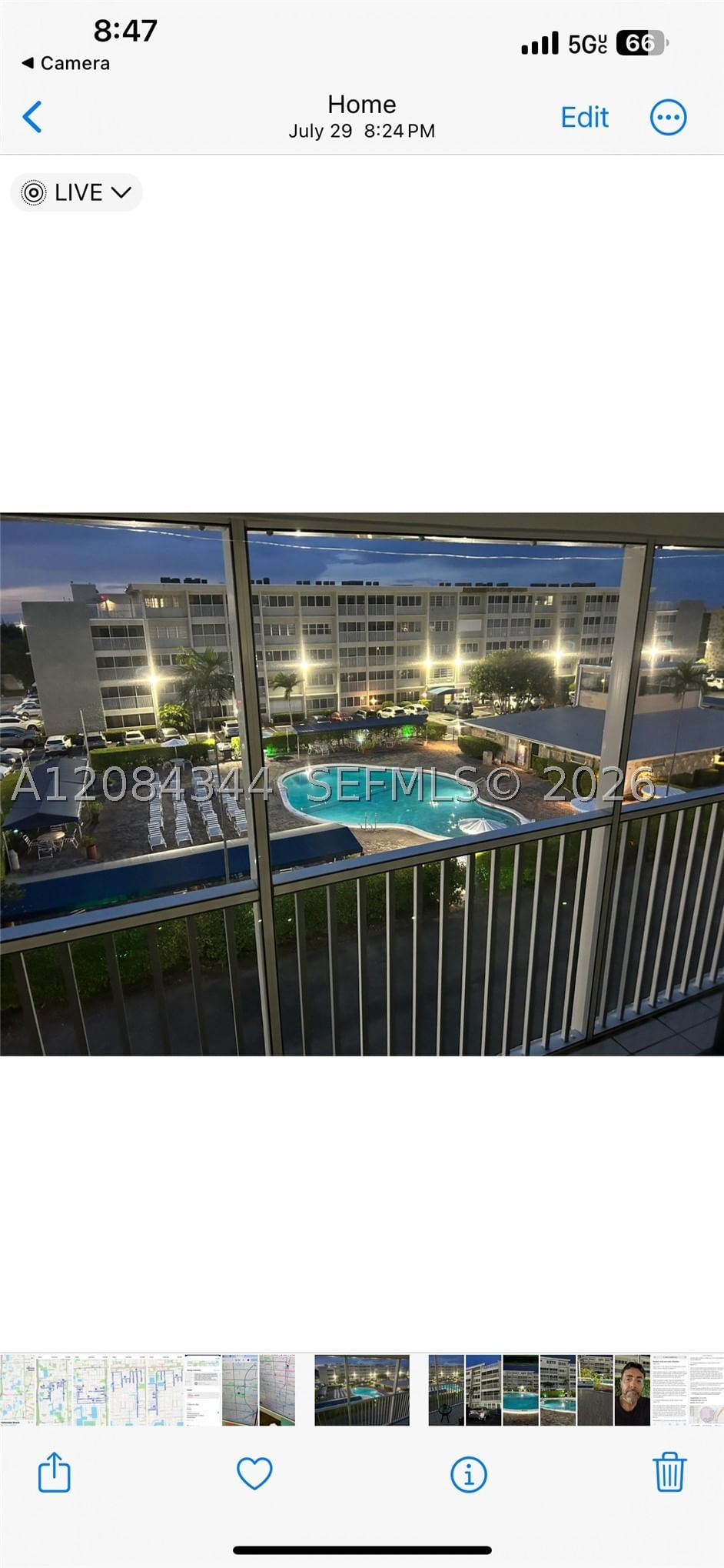 Real estate property located at 329 3rd St #405T, Broward, Second Gulfstream Garden, Hallandale Beach, FL