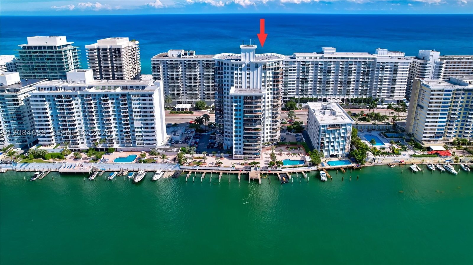 Real estate property located at 5660 Collins Ave #6D, Miami-dade, Fifty Six-sixty Collins A, Miami Beach, FL