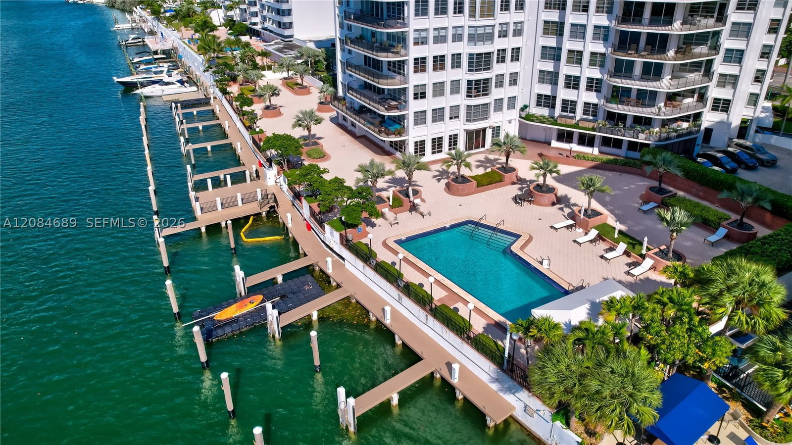 Real estate property located at 5660 Collins Ave #6D, Miami-dade, Fifty Six-sixty Collins A, Miami Beach, FL