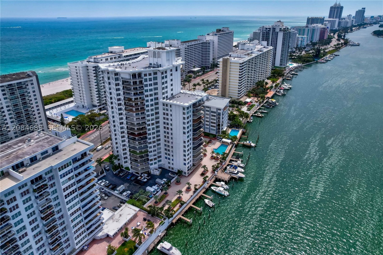Real estate property located at 5660 Collins Ave #6D, Miami-dade, Fifty Six-sixty Collins A, Miami Beach, FL