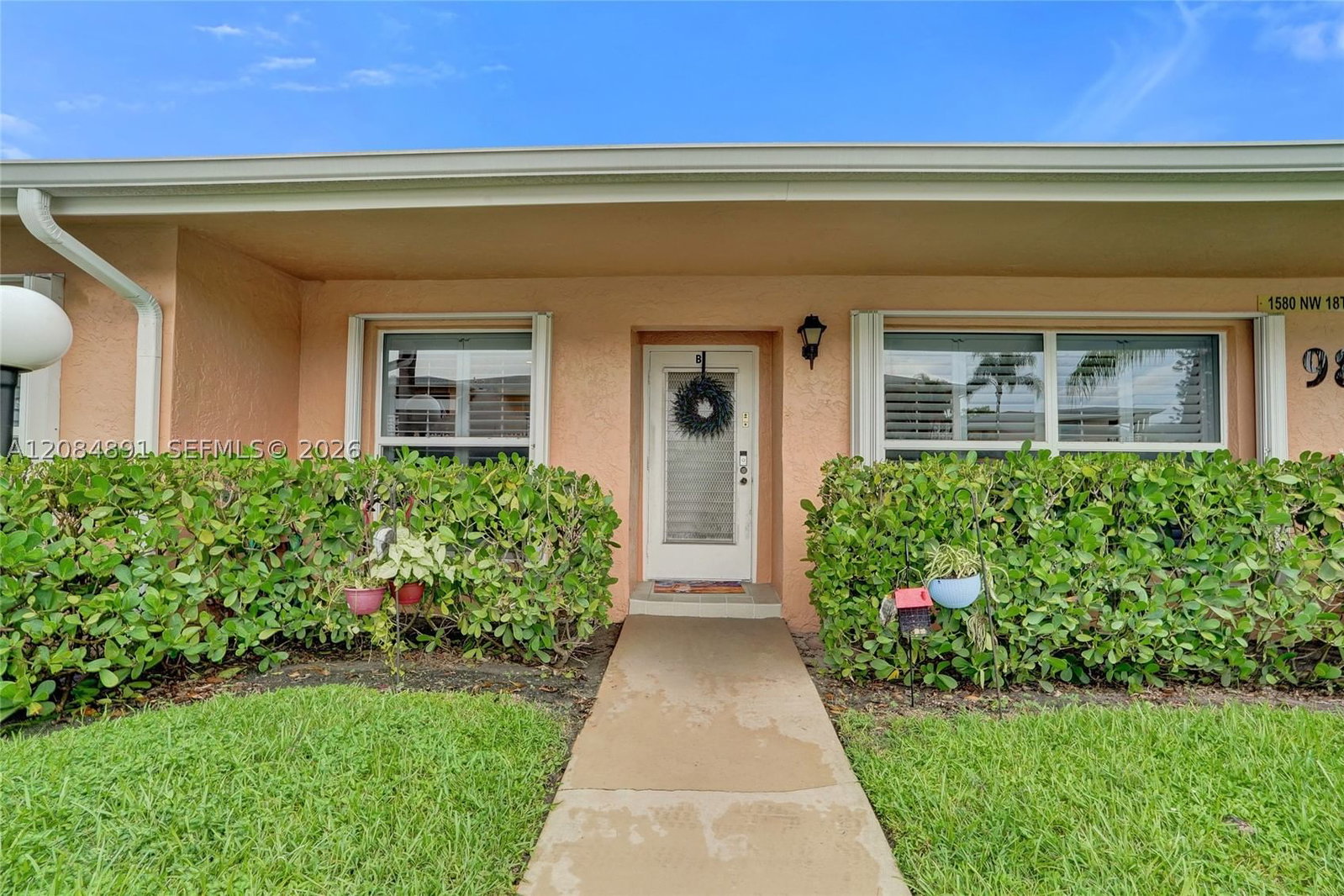 Real estate property located at 1580 18th Ave #98-B, Palm Beach, Pines Of Delray North, Delray Beach, FL
