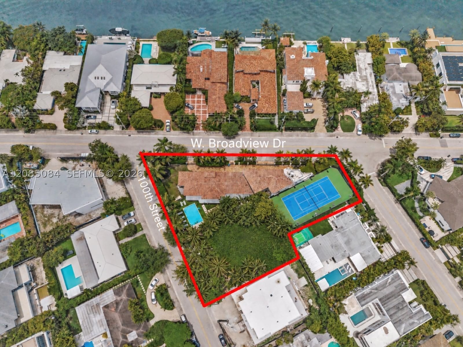 Real estate property located at 10031 Broadview Dr, Miami-dade, Bay Harbor Island, Bay Harbor Islands, FL