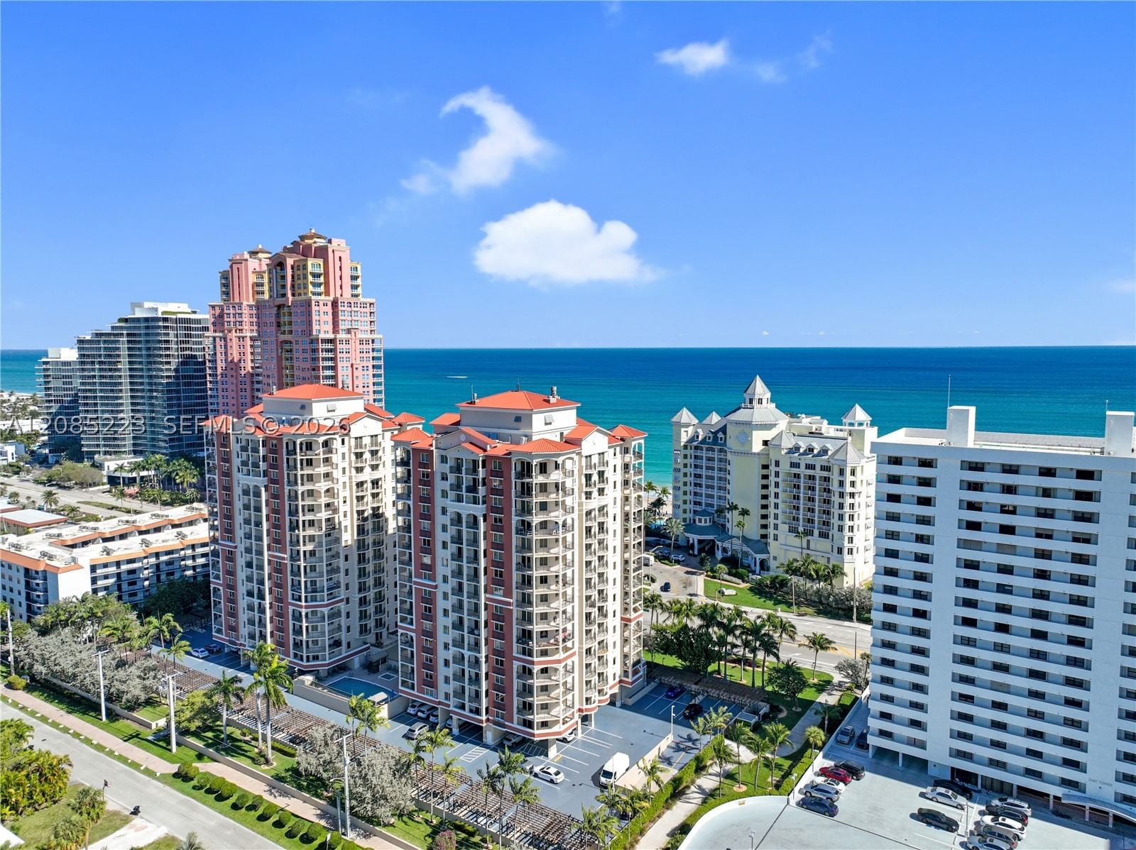 Real estate property located at 2001 Ocean Blvd #1002 S, Broward, The Veu Condo, Fort Lauderdale, FL