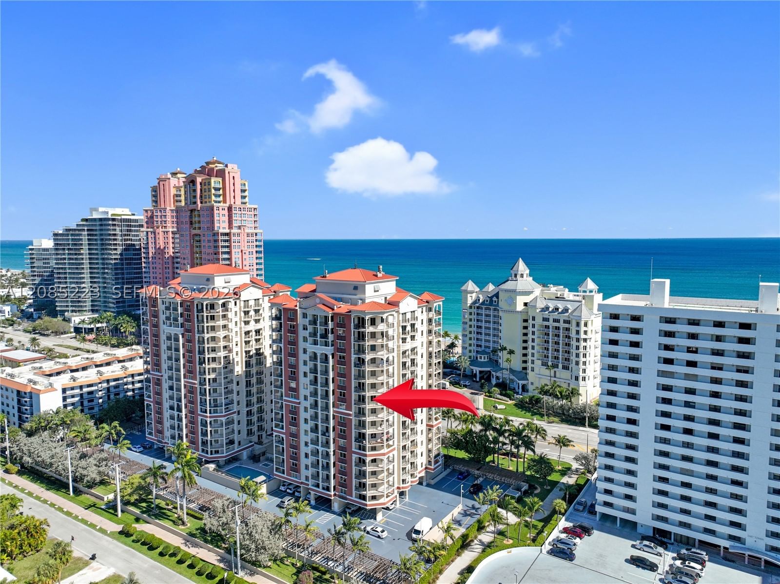 Real estate property located at 2001 Ocean Blvd #1002 S, Broward, The Veu Condo, Fort Lauderdale, FL