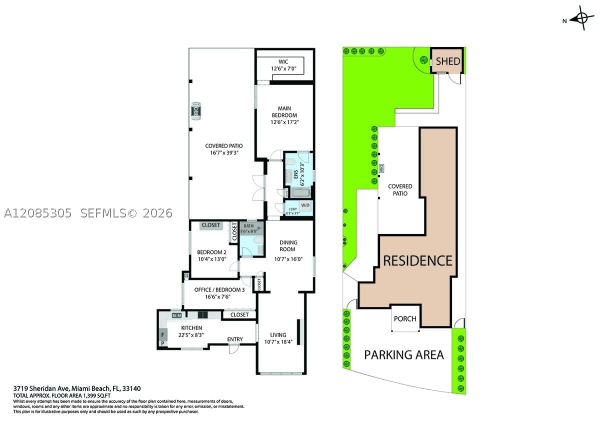 Real estate property located at 3719 Sheridan Ave, Miami-dade, Orchard Sub 2 & 3, Miami Beach, FL
