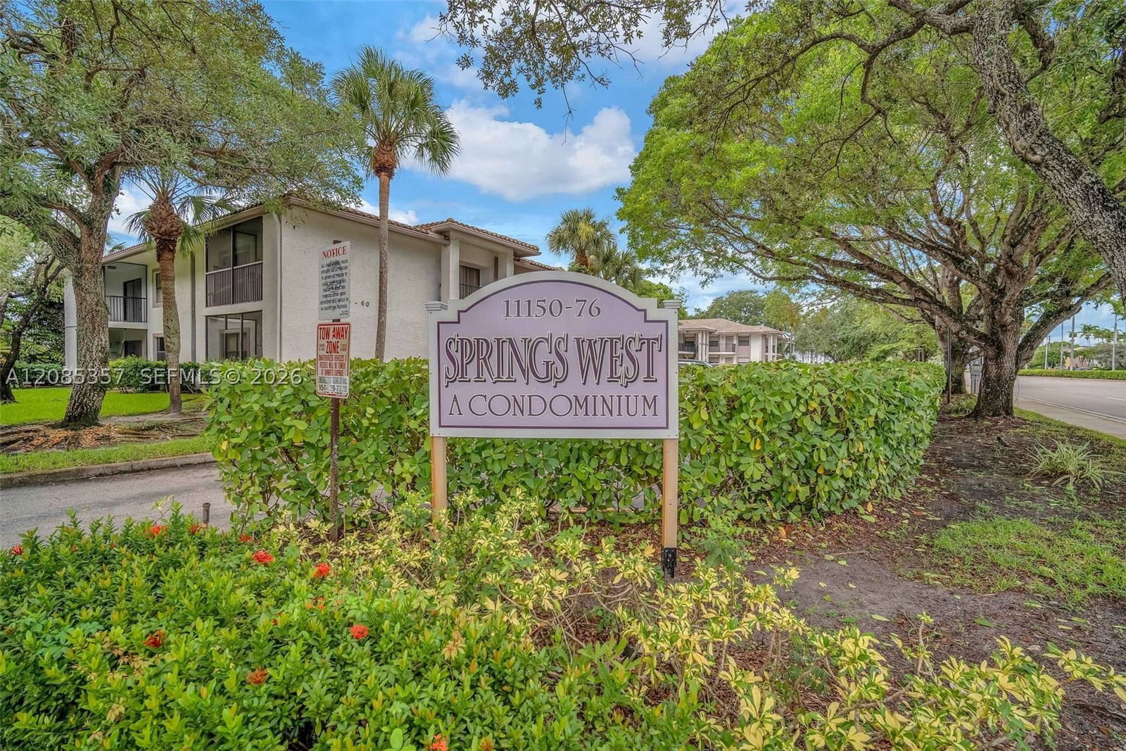 Real estate property located at 11158 Sample Rd #11158, Broward, Springs West Condo, Coral Springs, FL