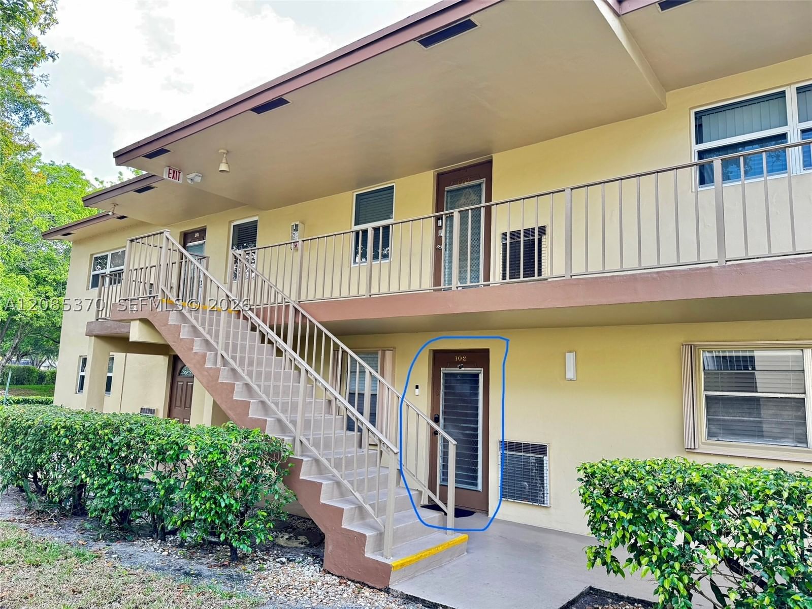 Real estate property located at 231 76th Ave #102, Broward, Oriole Gardens Three 78 C, Margate, FL