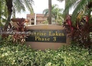 Real estate property located at 9761 Sunrise Lakes Blvd #107, Broward, Sunrise Lakes 146 Condo, Sunrise, FL
