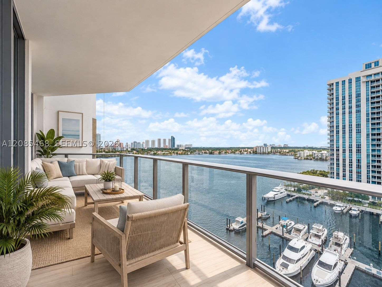 Real estate property located at 17301 Biscayne Blvd #1105, Miami-dade, Marina Palms Residences N, North Miami Beach, FL