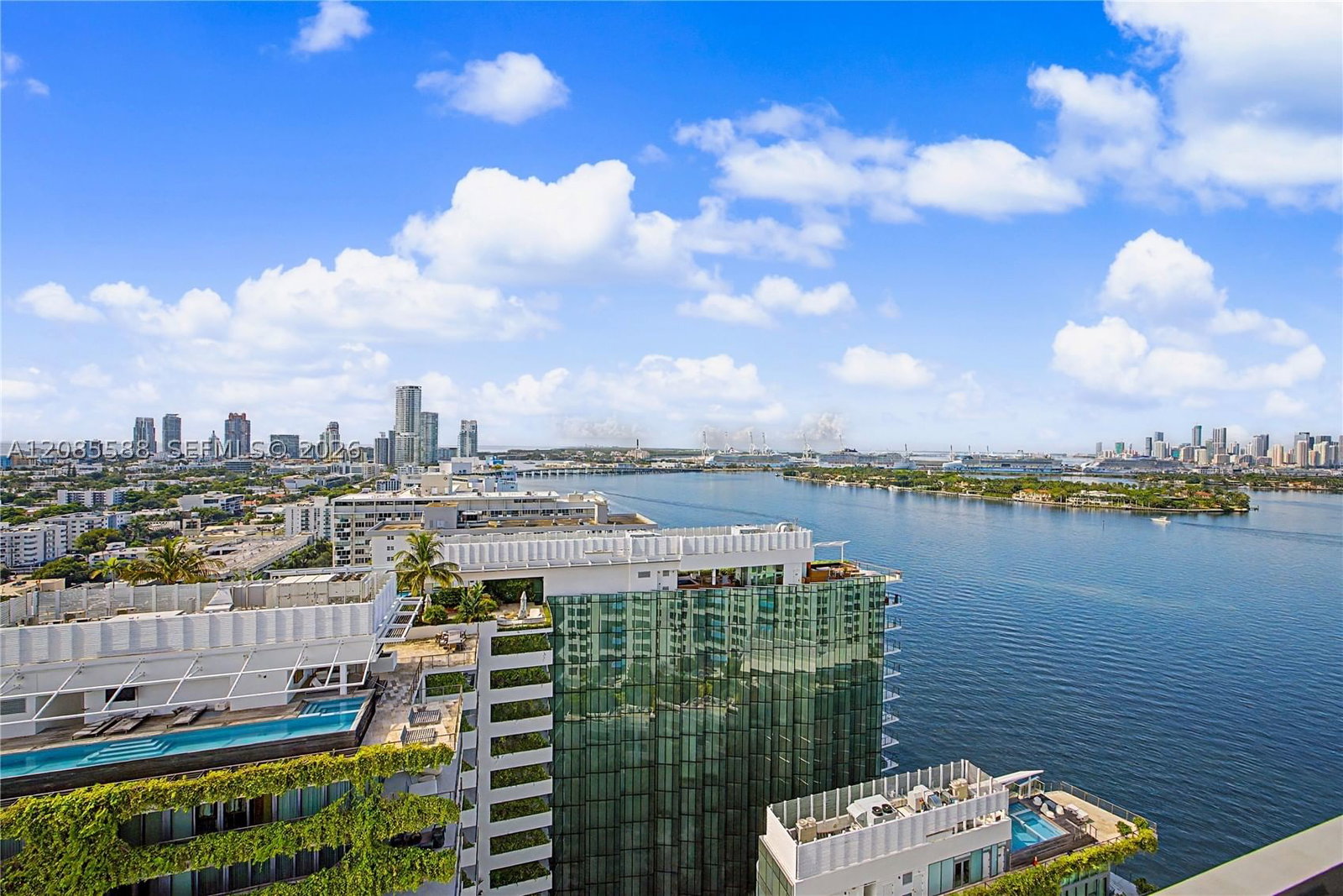Real estate property located at 1330 West Ave #2412, Miami-dade, The Waverly At South Beach, Miami Beach, FL