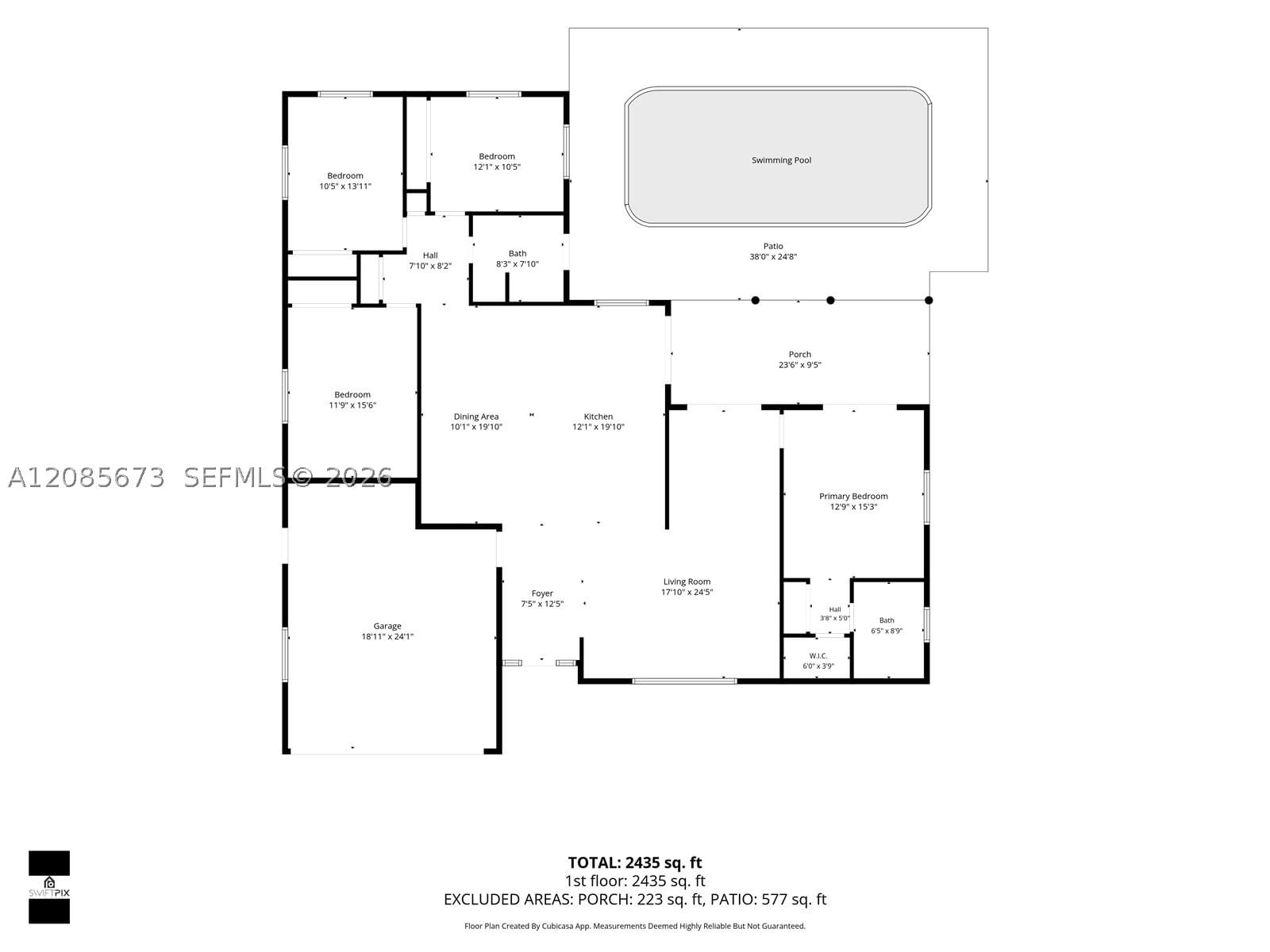 Real estate property located at 10601 43rd Ct, Broward, Chevy Chase Amd Plat, Coral Springs, FL