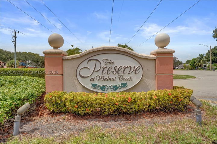 Real estate property located at 2298 78th Ave #102, Broward, Preserve At Walnut Creek, Pembroke Pines, FL