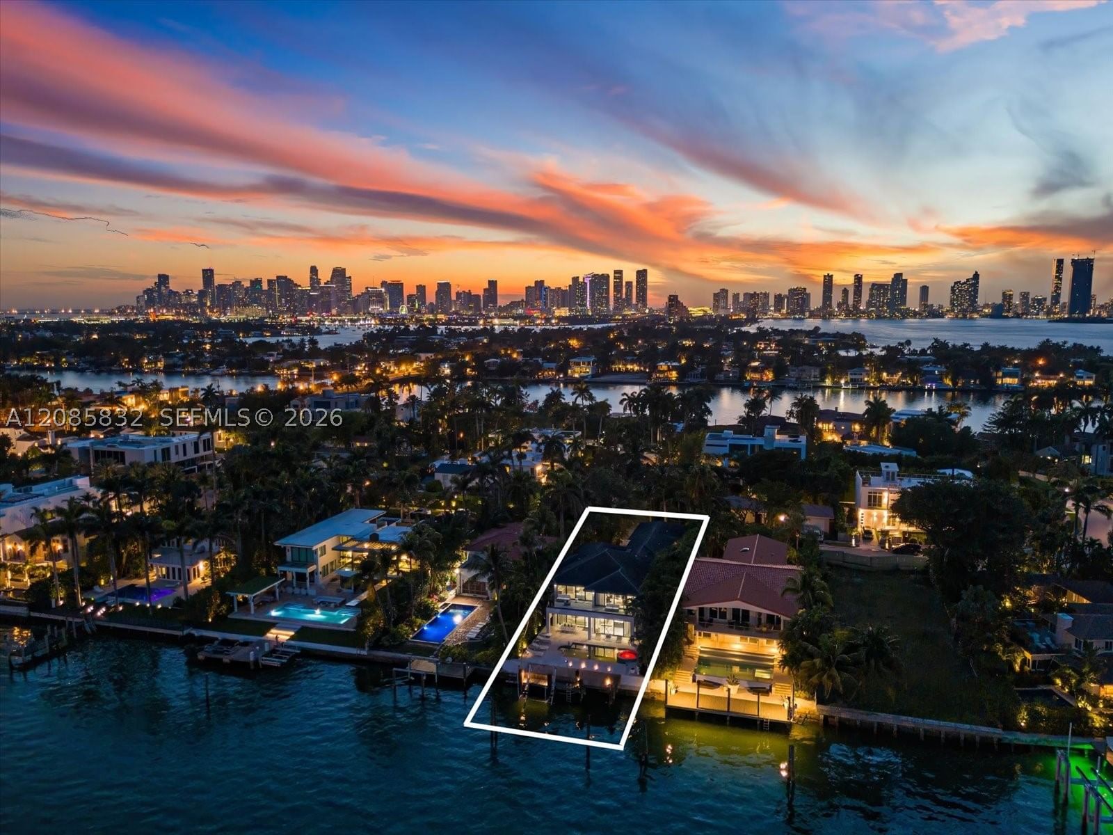 Real estate property located at 401 Rivo Alto Dr, Miami-dade, Rivo Alto Amd, Miami Beach, FL