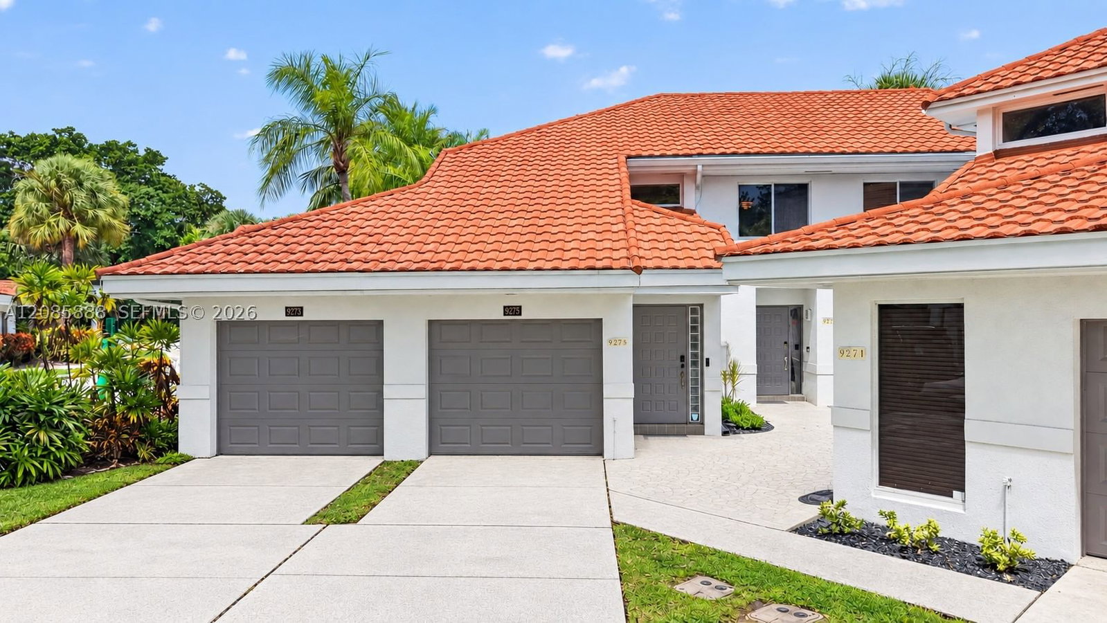 Real estate property located at 9275 9th Ct #9275, Broward, Parc Court Condo, Plantation, FL