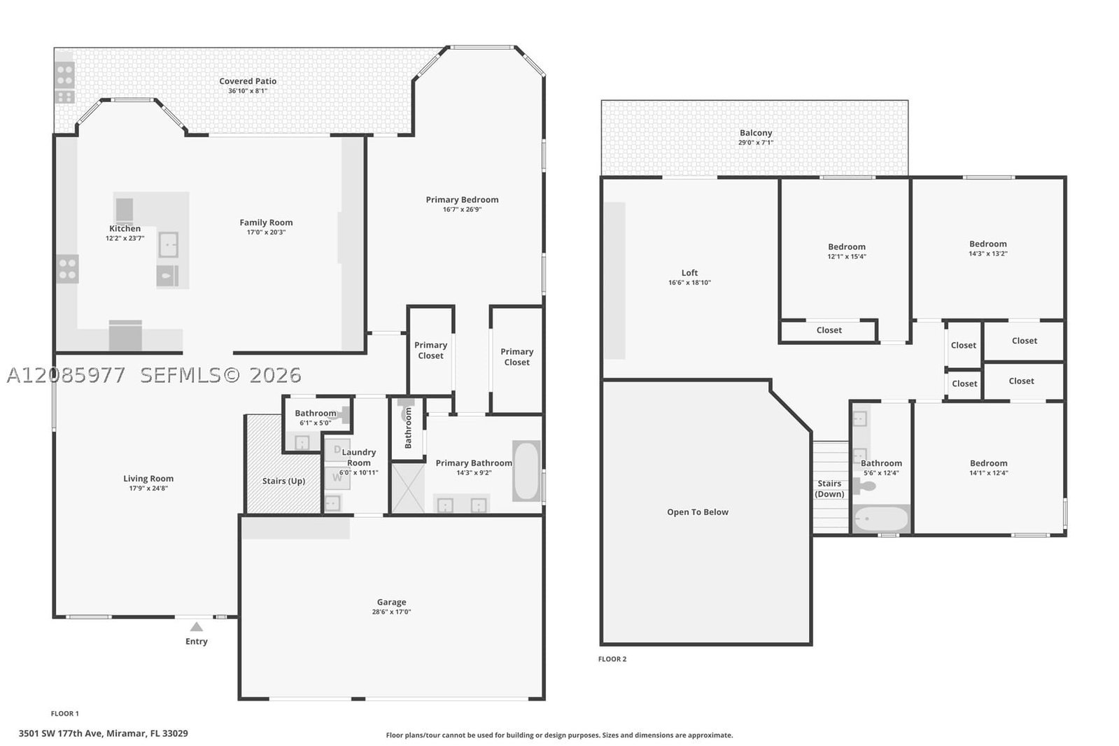 Real estate property located at 3501 177th Ave, Broward, Silver Lakes Phase Iii Re, Miramar, FL