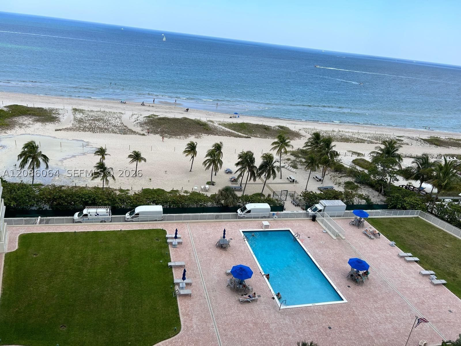 Real estate property located at 750 Ocean Blvd #1106, Broward, Admiralty Towers Condomin, Pompano Beach, FL