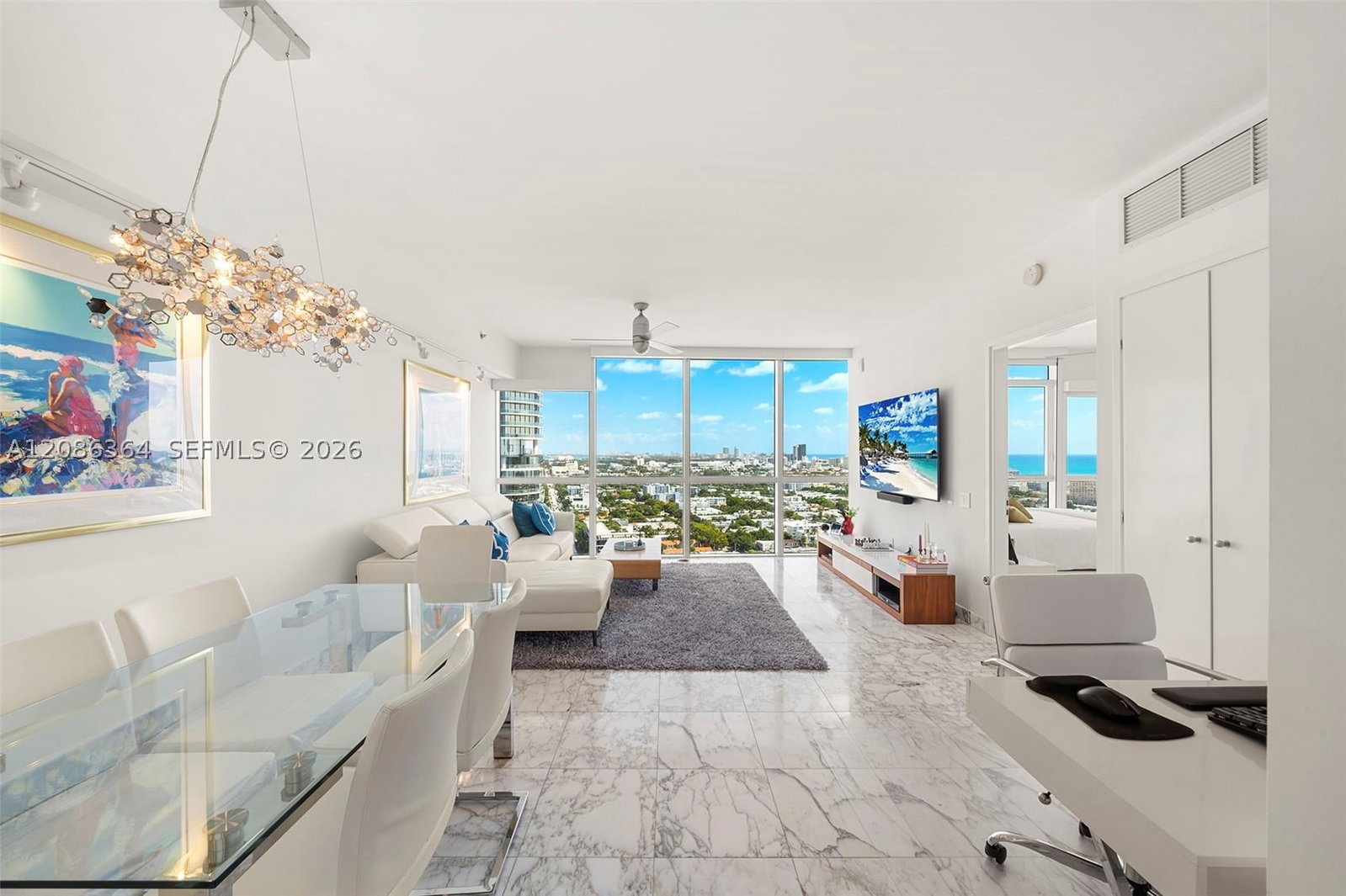 Real estate property located at 450 Alton Rd #2708, Miami-dade, Icon Condo, Miami Beach, FL