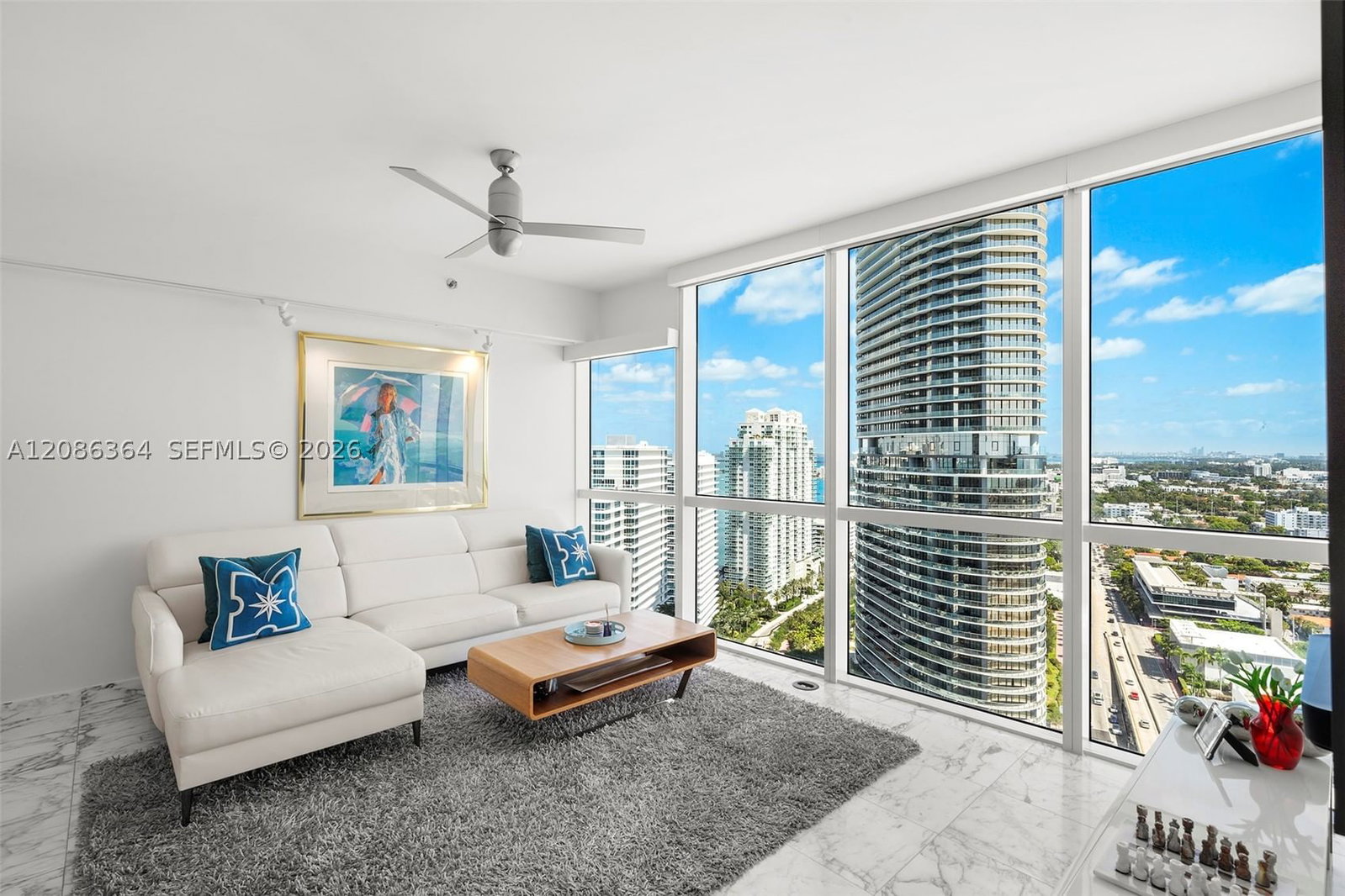 Real estate property located at 450 Alton Rd #2708, Miami-dade, Icon Condo, Miami Beach, FL