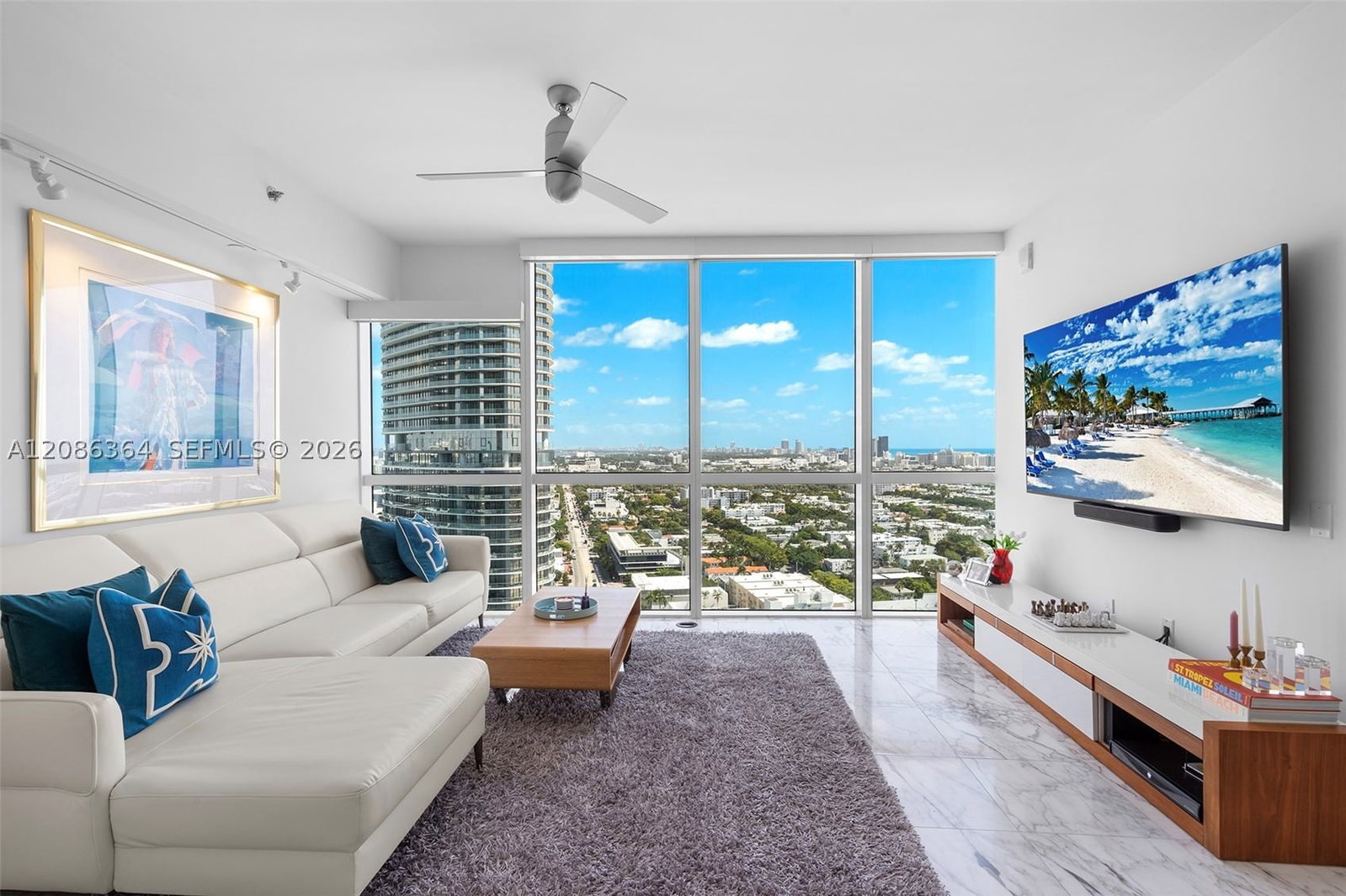 Real estate property located at 450 Alton Rd #2708, Miami-dade, Icon Condo, Miami Beach, FL