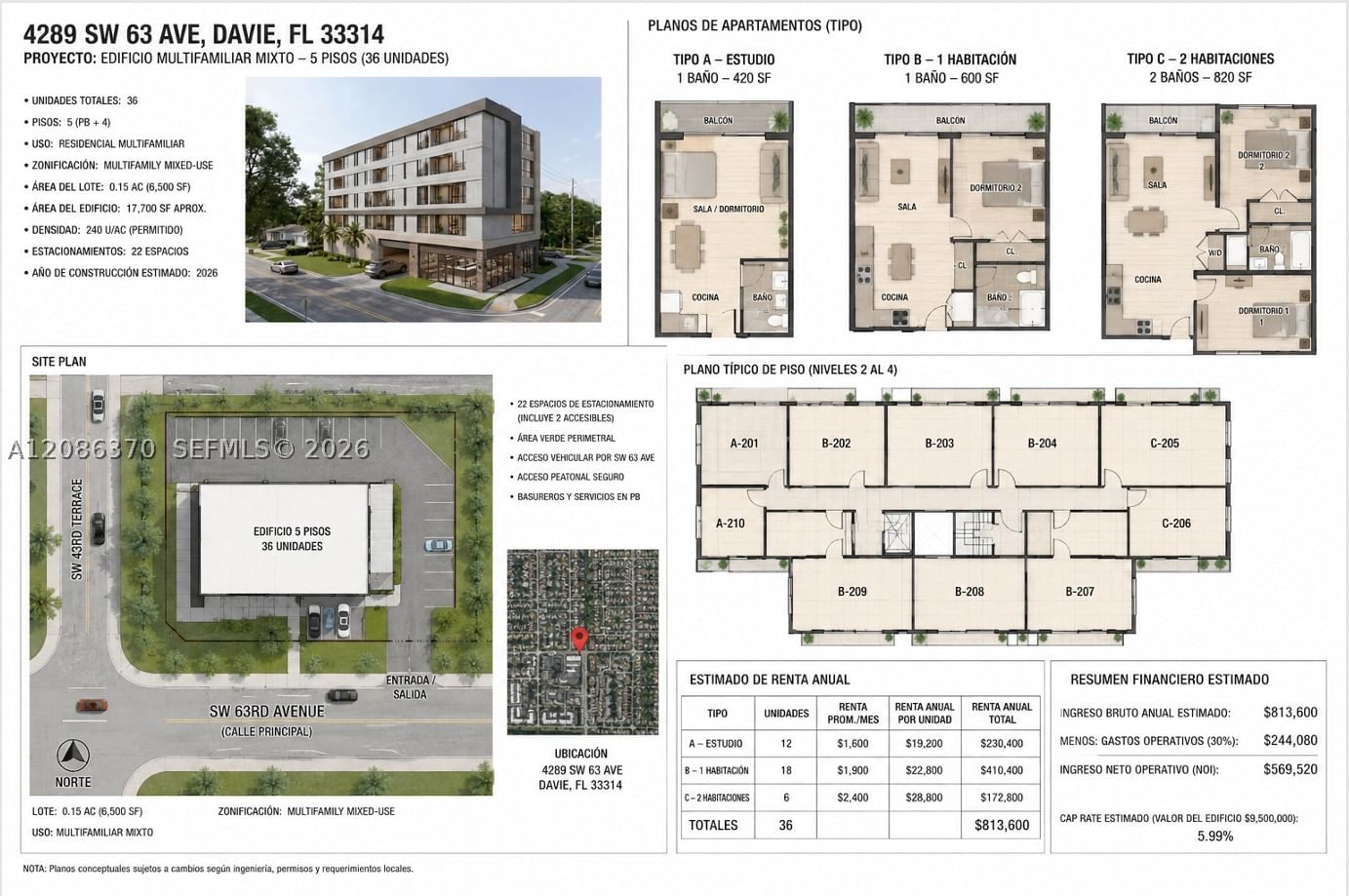 Real estate property located at 4289 63rd Ave, Broward, Davie First Add, Davie, FL