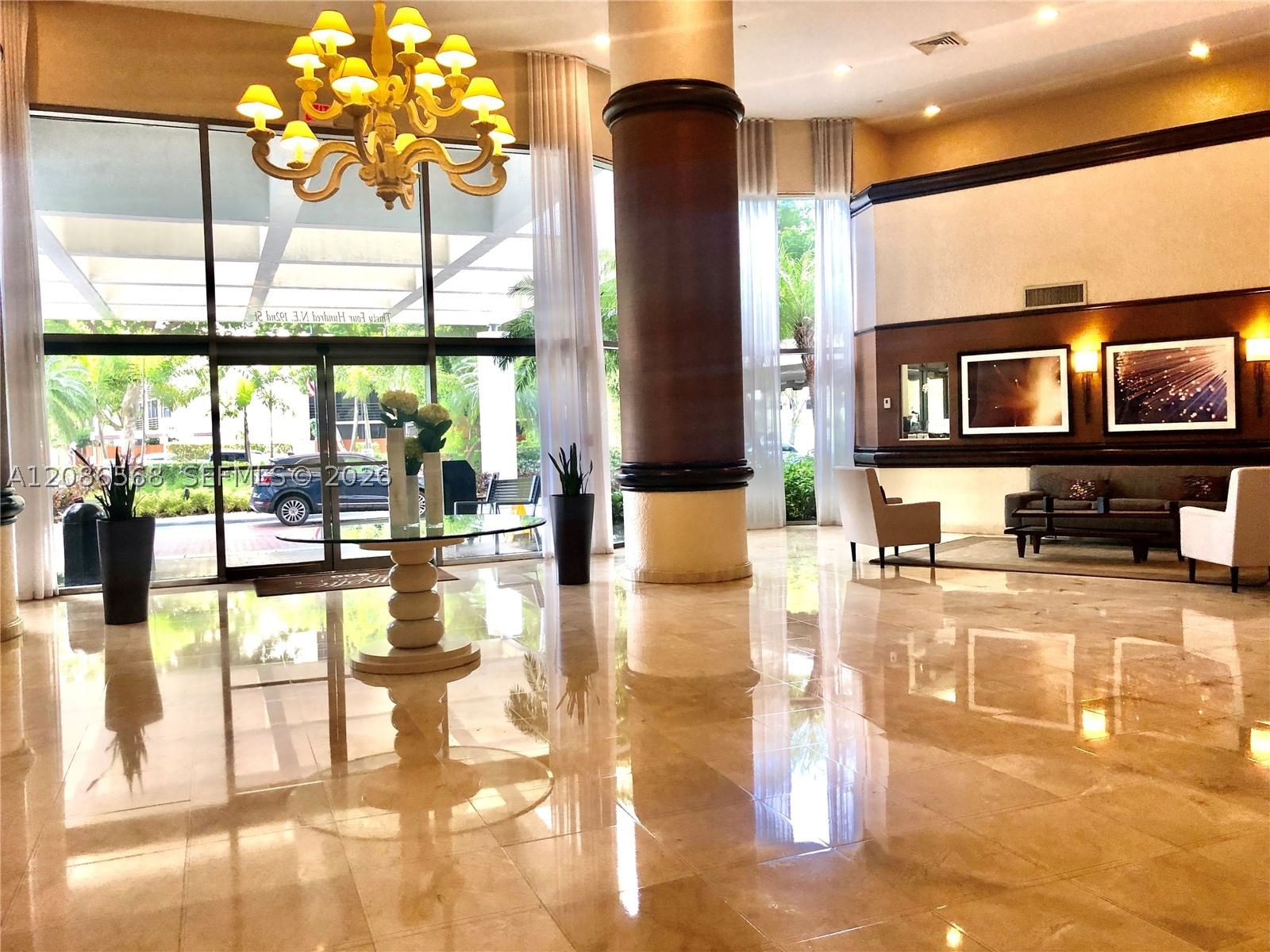 Real estate property located at 3400 192nd St #606, Miami-dade, Mystic Pointe Tower 600 C, Aventura, FL
