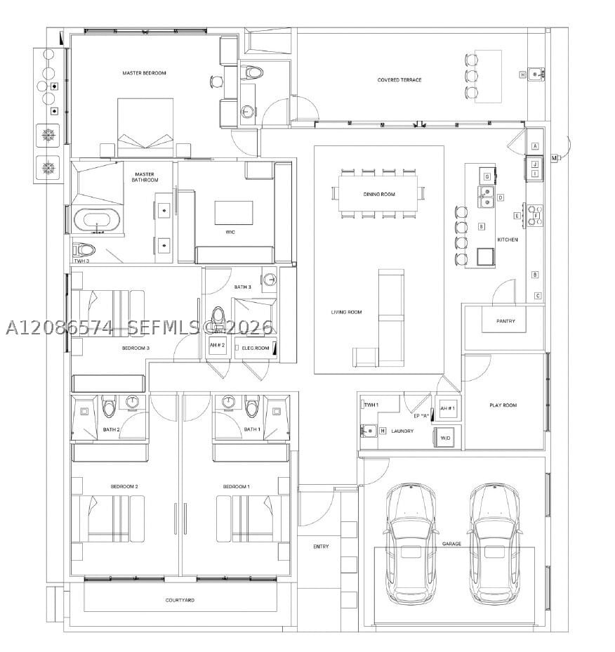 Real estate property located at 1101 Wren Ave, Miami-dade, Enclave, Miami Springs, FL