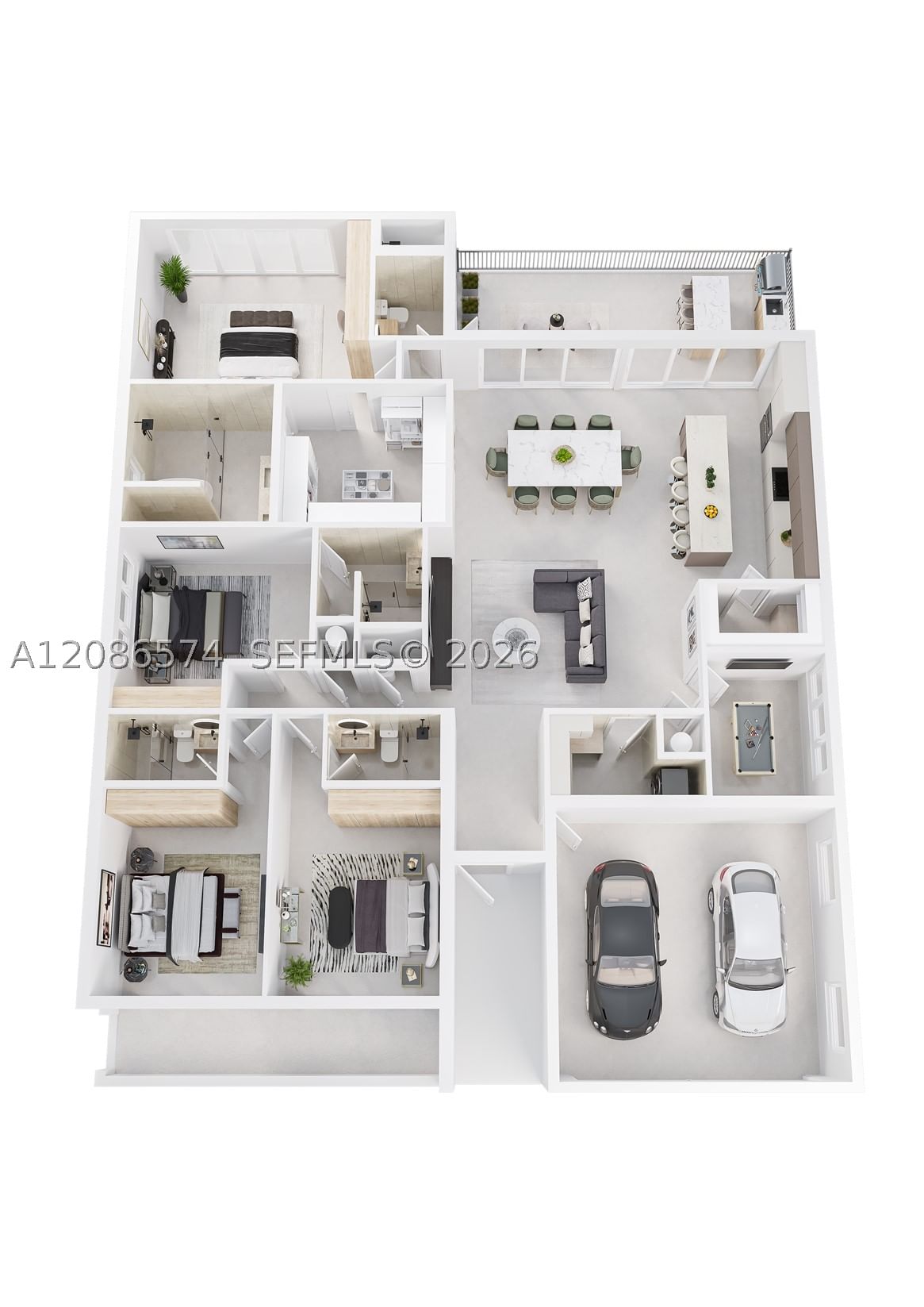 Real estate property located at 1101 Wren Ave, Miami-dade, Enclave, Miami Springs, FL