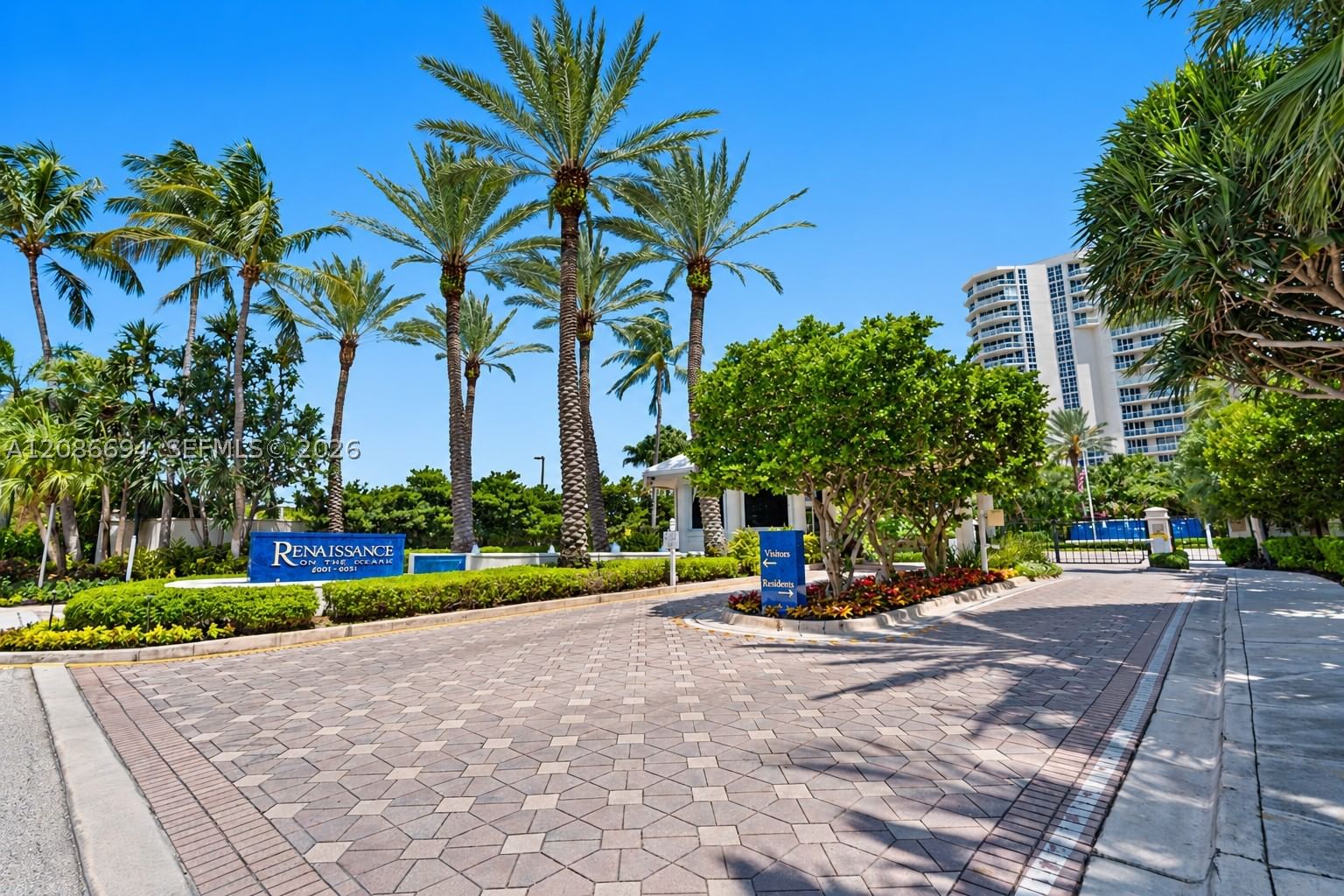 Real estate property located at 6051 Ocean Dr #1601, Broward, Renaissance On The Ocean, Hollywood, FL