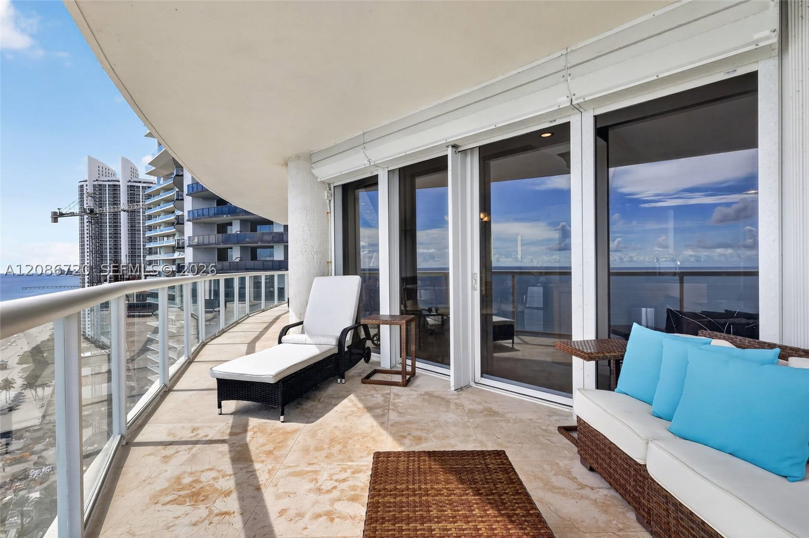 Real estate property located at 18671 Collins Ave #2501, Miami-dade, Millennium Condo, Sunny Isles Beach, FL