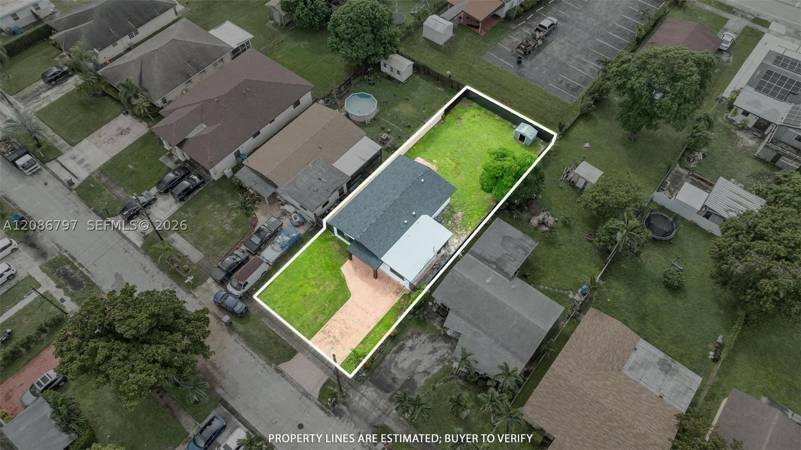 Real estate property located at 4250 24th St, Broward, Carver Ranches, West Park, FL