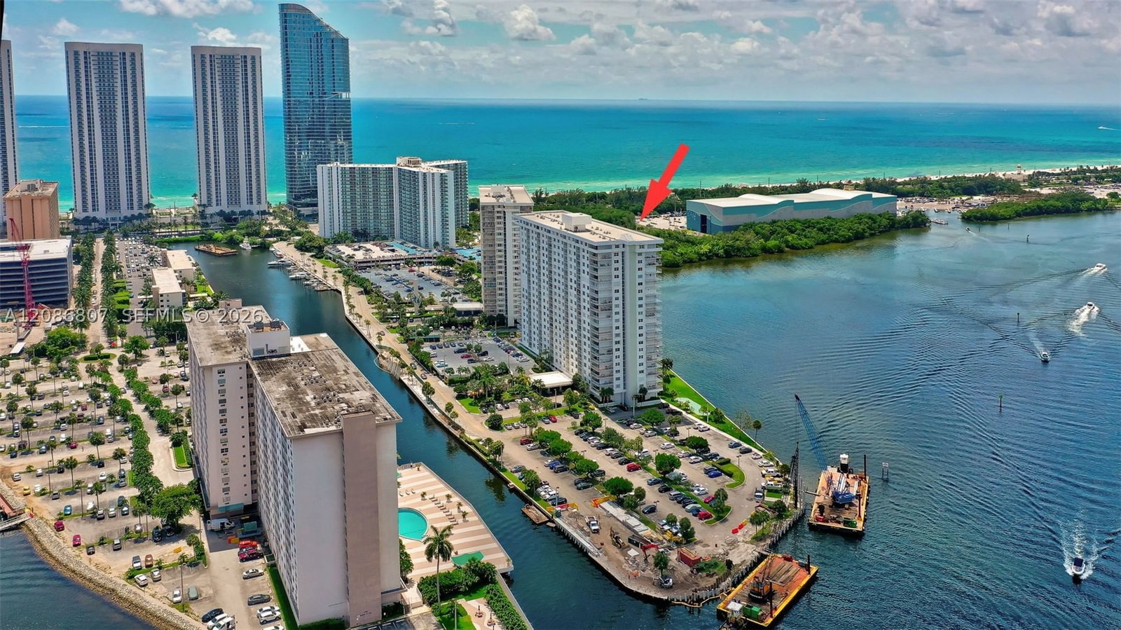 Real estate property located at 500 Bayview Dr #1420, Miami-dade, Arlen House West Condo, Sunny Isles Beach, FL
