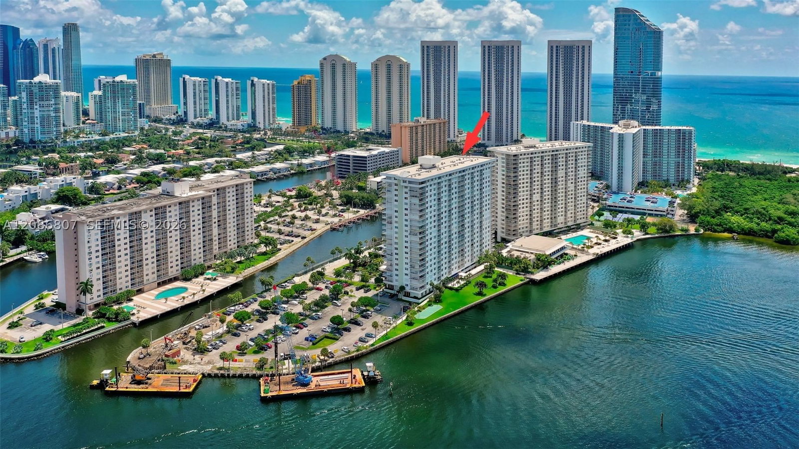 Real estate property located at 500 Bayview Dr #1420, Miami-dade, Arlen House West Condo, Sunny Isles Beach, FL