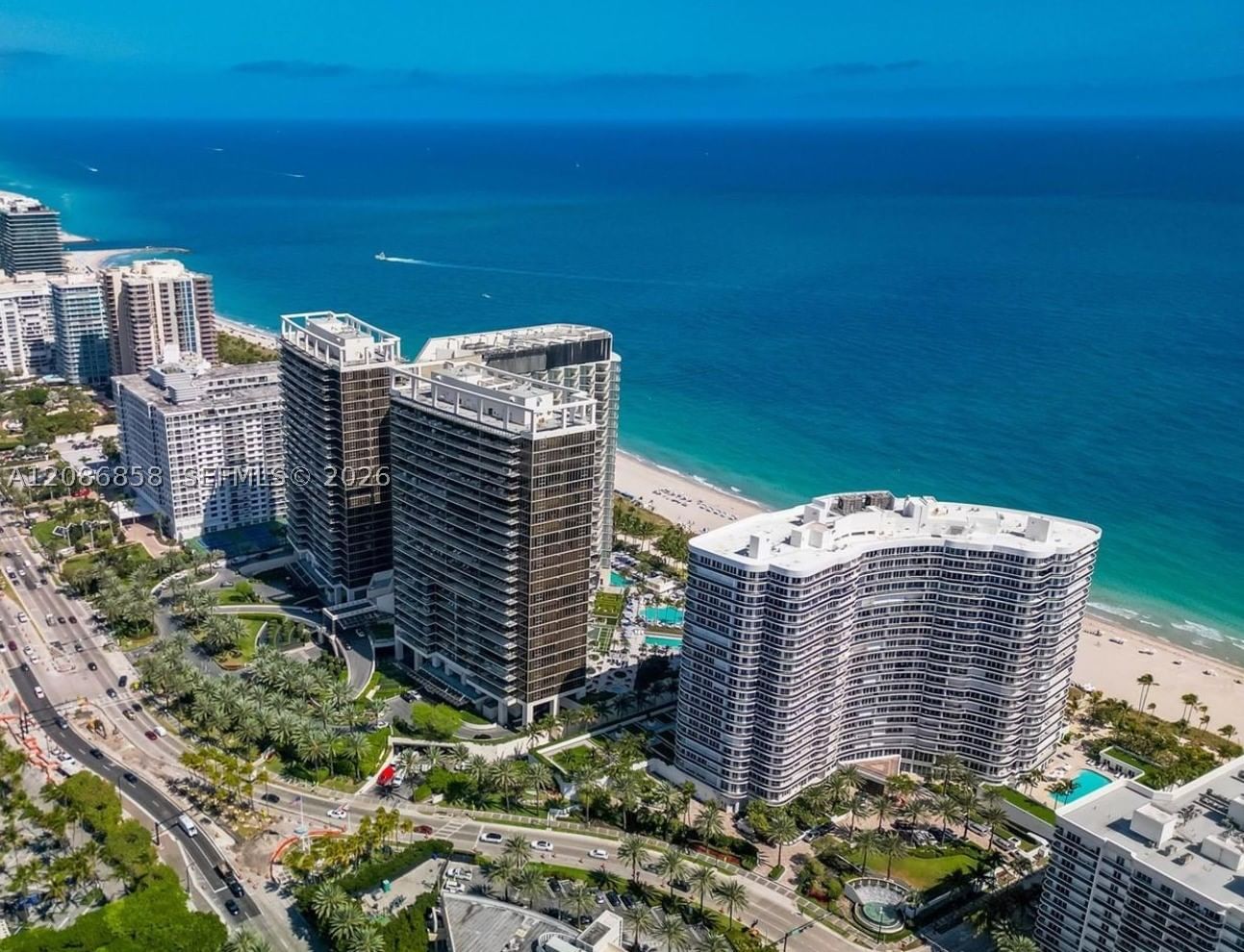 Real estate property located at 9601 Collins Ave #602, Miami-dade, Majestic Tower, Bal Harbour, FL